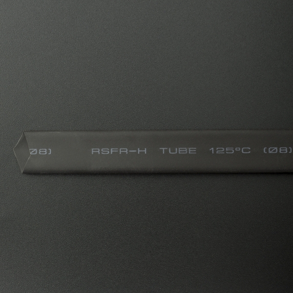 Tubo Termoencogible Negro 8 mm 1 Metro Genérico - 3