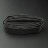 Tubo Termoencogible Negro 10 mm 1 Metro Genérico - 2