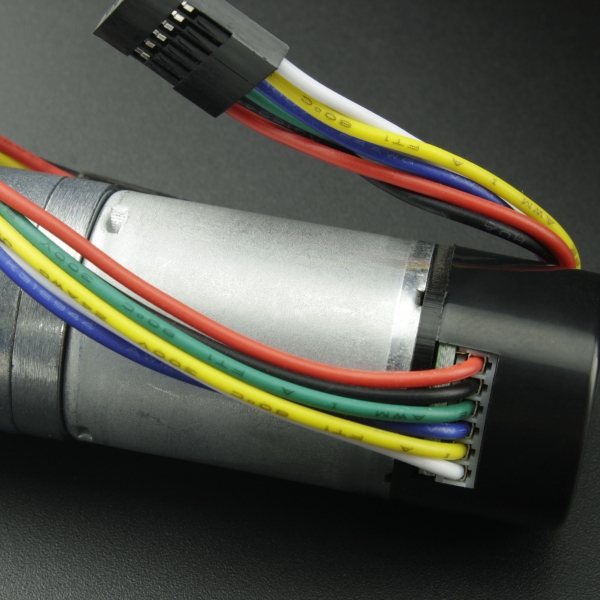Motorreductor con Encoder 200 RPM 2.6Kg.cm Motorreductor con Encoder 200 RPM 2.6Kg.cm