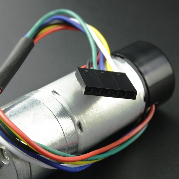 Motorreductor con Encoder 200 RPM 2.6Kg.cm Motorreductor con Encoder 200 RPM 2.6Kg.cm