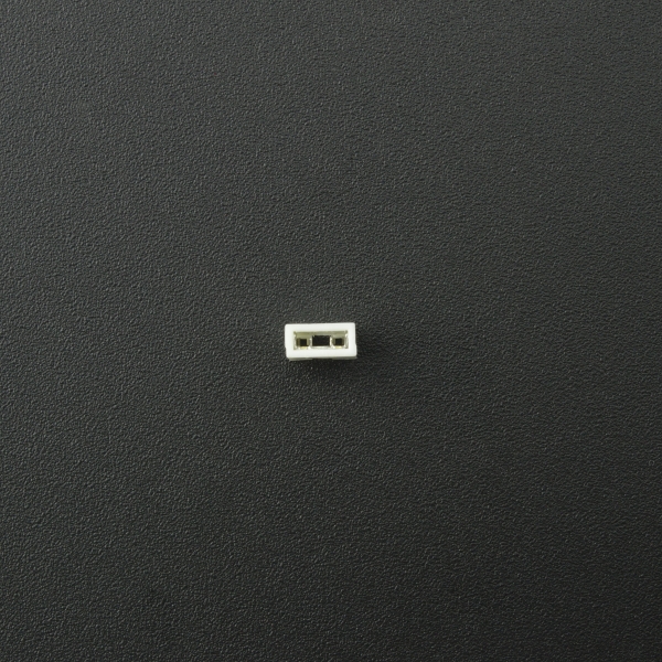 Conector Jumper 2.54 mm 2P Blanco Genérico - 4