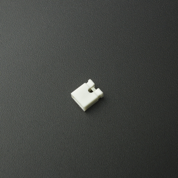 Conector Jumper 2.54 mm 2P Blanco Genérico - 3