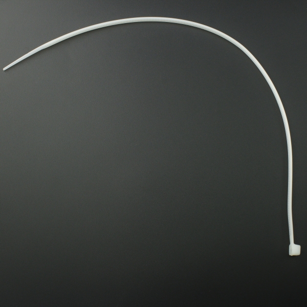 Amarre de plástico (brida) 4x300mm Blanca Genérico - 2