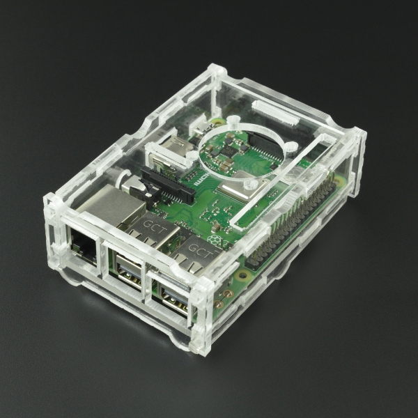 CAJA PROTECTORA EN ACRÍLICO PARA RASPBERRY PI B+/PI 2/PI 3 Vistronica - 6