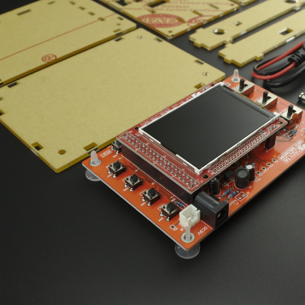 Osciloscopio Digital Mini DSO138 + Caja De Acrílico + Sonda Genérico - 8 Osciloscopio Digital Mini DSO138 + Caja De Acrílico + Sonda Genérico - 8