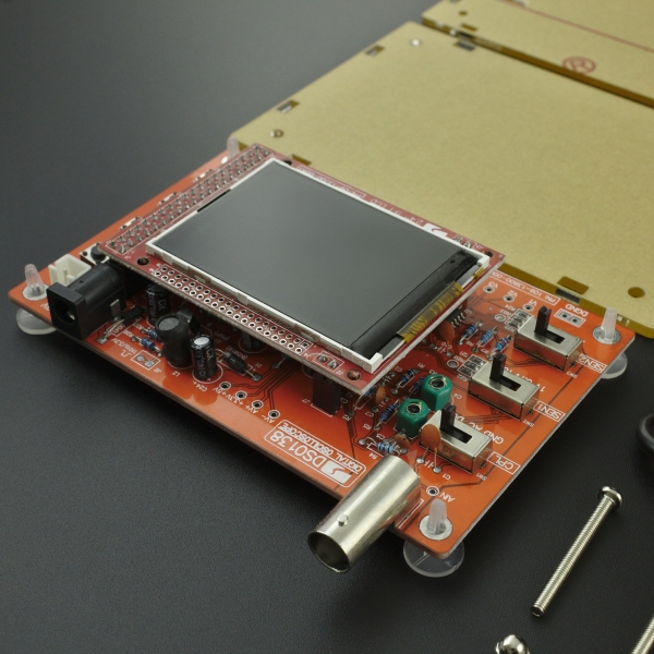 Osciloscopio Digital Mini DSO138 + Caja De Acrílico + Sonda Genérico - 10 Osciloscopio Digital Mini DSO138 + Caja De Acrílico + Sonda Genérico - 10