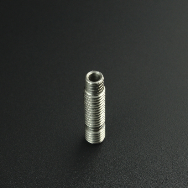 Garganta Para Extrusor E3D V5 con PTFE de Acero Inoxidable M6 x 3MM Genérico - 4
