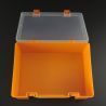 Caja de Herramientas Multifuncional  10.5x25x18 cm Color Naranja Genérico - 8