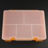 Caja de Herramientas Multifuncional  10.5x25x18 cm Color Naranja Genérico - 1