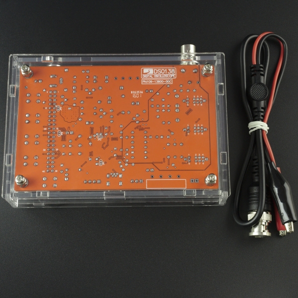 Osciloscopio Digital Mini DSO138 + Caja De Acrílico + Sonda Genérico - 17 Osciloscopio Digital Mini DSO138 + Caja De Acrílico + Sonda Genérico - 17