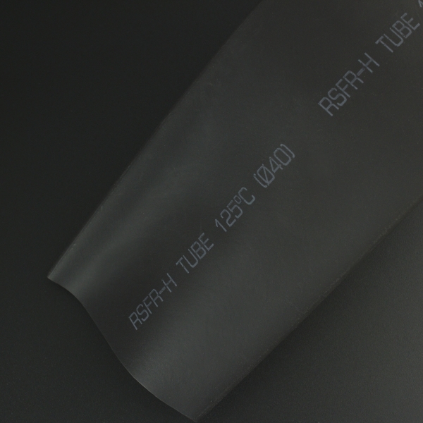 Tubo Termoencogible Negro 40 mm 1 Metro Genérico - 4