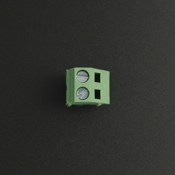 Bornera Terminal Block DG103 2P 5mm Inclinado Genérico - 2 Bornera Terminal Block DG103 2P 5mm Inclinado Genérico - 2