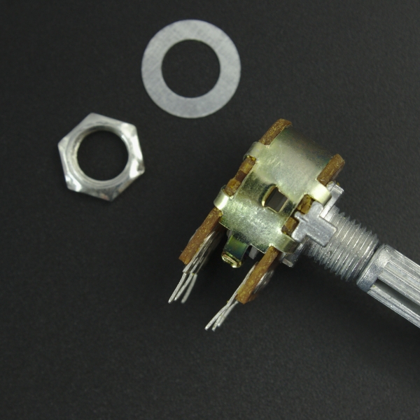 Potenciometro Lineal Doble B 50 KOhm 15mm Genérico - 5 Potenciometro Lineal Doble B 50 KOhm 15mm Genérico - 5