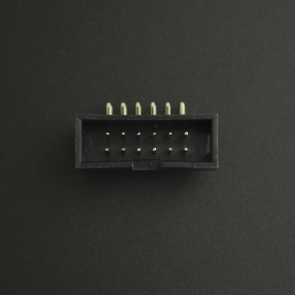 CONECTOR IDC DC3-12P 2x6P MACHO ACODADO Genérico - 1 CONECTOR IDC DC3-12P 2x6P MACHO ACODADO Genérico - 1