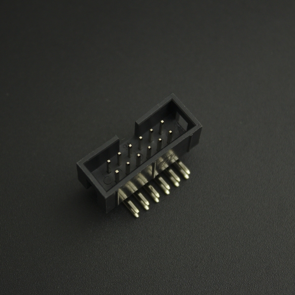 CONECTOR IDC DC3-12P 2x6P MACHO ACODADO Genérico - 6 CONECTOR IDC DC3-12P 2x6P MACHO ACODADO Genérico - 6
