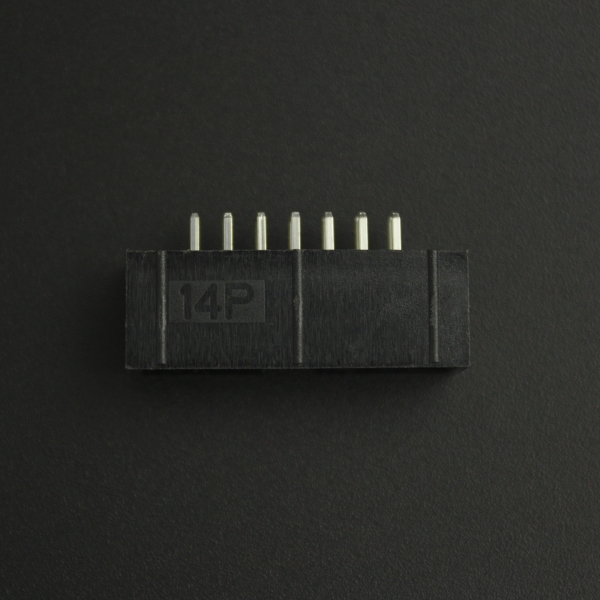CONECTOR IDC DC3-14P 2x7P MACHO RECTO Genérico - 5