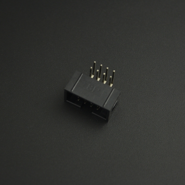 CONECTOR IDC DC3-8P 2x4P MACHO ACODADO Genérico - 3