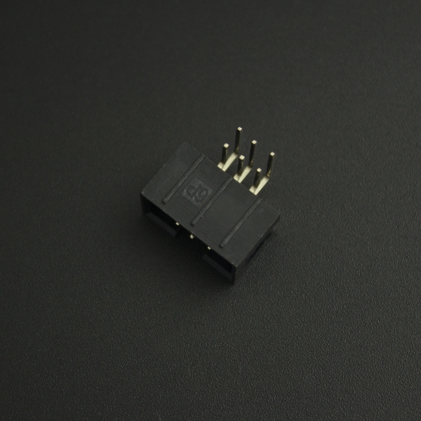 CONECTOR IDC DC3-6P 2x3P MACHO ACODADO Genérico - 5
