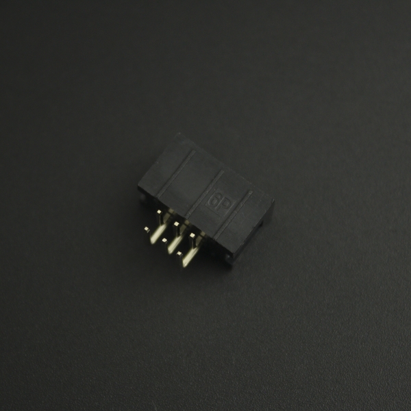 CONECTOR IDC DC3-6P 2x3P MACHO ACODADO Genérico - 6