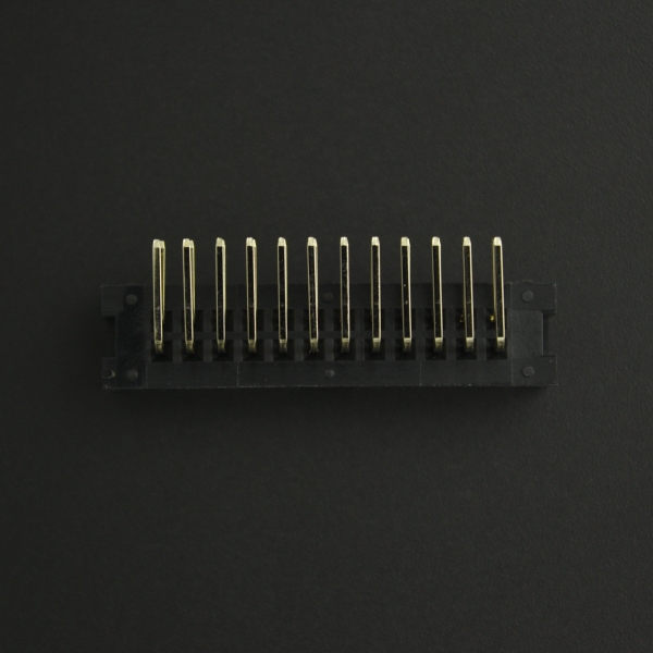 CONECTOR IDC DC3-24P 2x12P MACHO ACODADO Genérico - 5