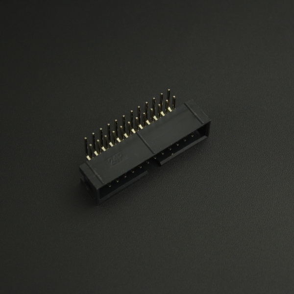 CONECTOR IDC DC3-24P 2x12P MACHO ACODADO Genérico - 8