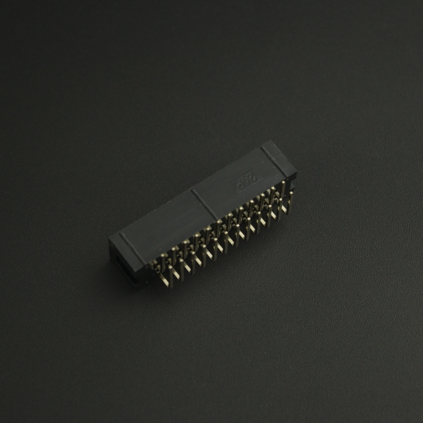 CONECTOR IDC DC3-24P 2x12P MACHO ACODADO Genérico - 9