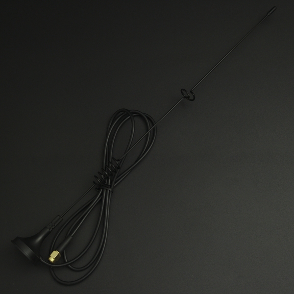 Antena GSM/GPRS 900/1800MHz 10dBi 310mm con Conector SMA Macho Genérico - 4