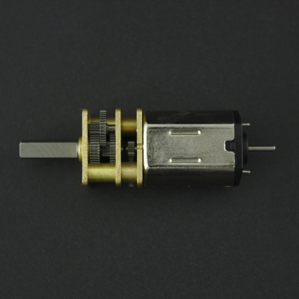 Motorreductor POLOLU 6V 410RPM 1.3Kg.Cm 75:1 Con Eje Extendido Pololu - 4