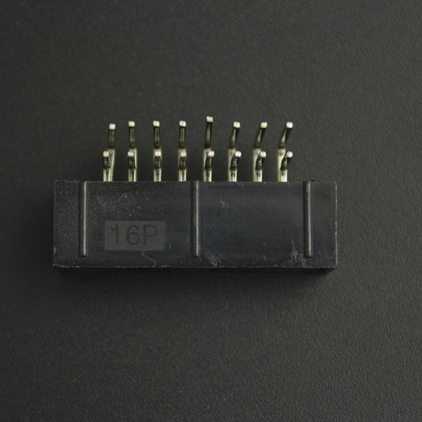 CONECTOR IDC DC3-16P 2x8P MACHO ACODADO Genérico - 5