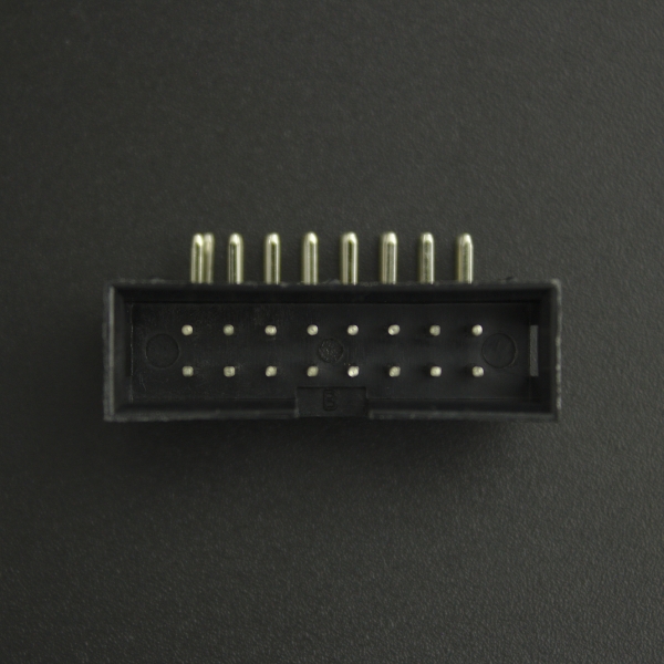 CONECTOR IDC DC3-16P 2x8P MACHO ACODADO Genérico - 6