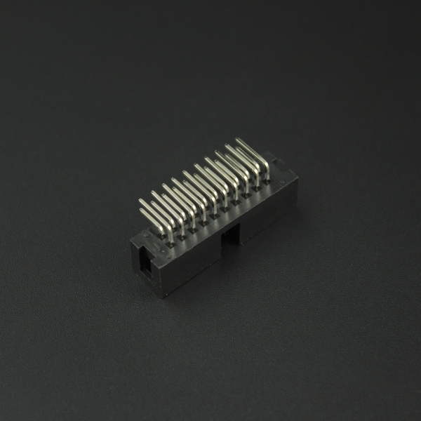 CONECTOR IDC DC3-20P 2x10P MACHO ACODADO Genérico - 6 CONECTOR IDC DC3-20P 2x10P MACHO ACODADO Genérico - 6
