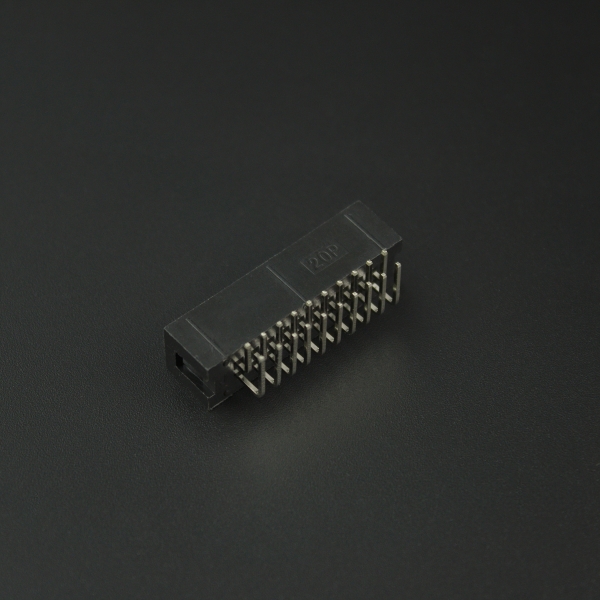 CONECTOR IDC DC3-20P 2x10P MACHO ACODADO Genérico - 7 CONECTOR IDC DC3-20P 2x10P MACHO ACODADO Genérico - 7