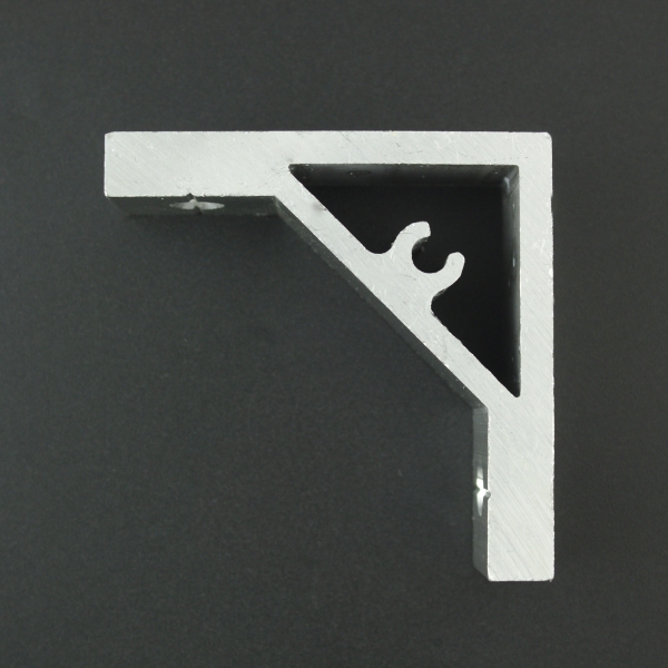 Soporte 90 Grados en Aluminio Para Perfil 20x20 Genérico - 4