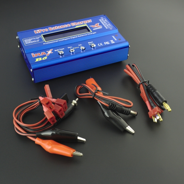 Cargador Batería LIPO 80W Imax B6 Con Adaptador De Corriente Genérico - 2 Cargador Batería LIPO 80W Imax B6 Con Adaptador De Corriente Genérico - 2