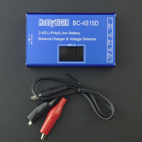 Cargador de Batería de LIPO BC-4S15D con Balance de Carga Genérico - 1 Cargador de Batería de LIPO BC-4S15D con Balance de Carga Genérico - 1