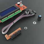 Pantalla LCD 20X4 Para Impresora 3D (Smart Controller For Reprap 3D) Genérico - 3