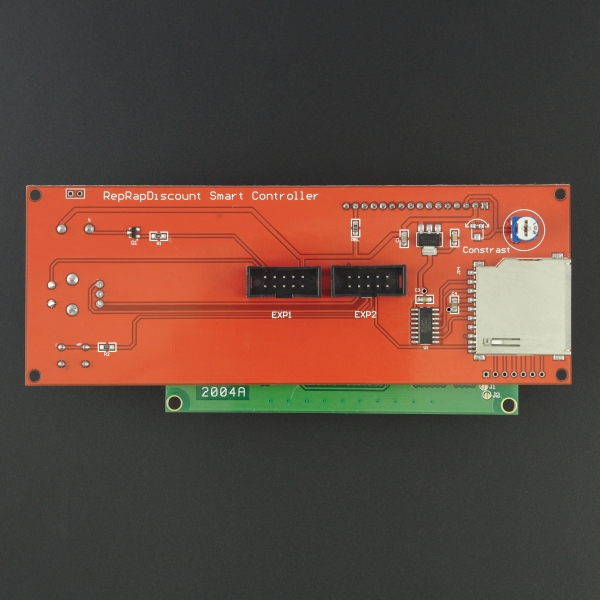 Pantalla LCD 20X4 Para Impresora 3D (Smart Controller For Reprap 3D) Genérico - 6