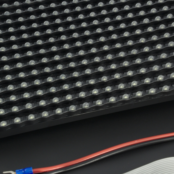 Matriz de Leds Blanco 32x16 P10 4.8mm Genérico - 5 Matriz de Leds Blanco 32x16 P10 4.8mm Genérico - 5