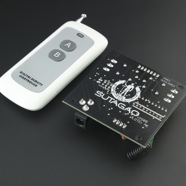 Módulo Relé SRA RF Programable de 2 Canales 50 Metros - SUTAGAO SUTAGAO - 3