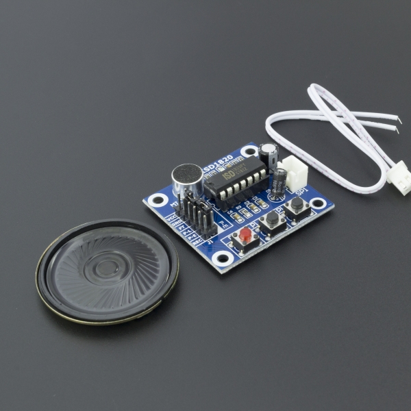 Módulo de Grabación de Sonido/Voz ISD1820 con Micrófono Integrado Genérico - 2