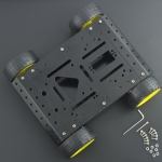 Plataforma Móvil 4WD Rover Para Robótica Genérico - 4 Plataforma Móvil 4WD Rover Para Robótica Genérico - 4