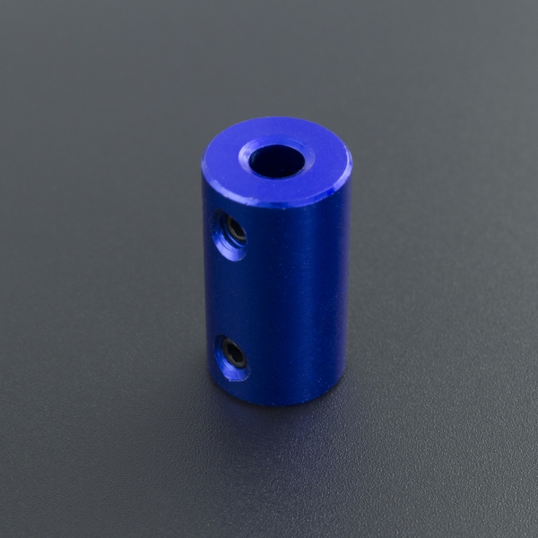 Acoplamiento Rigido 5X5 MM Azúl