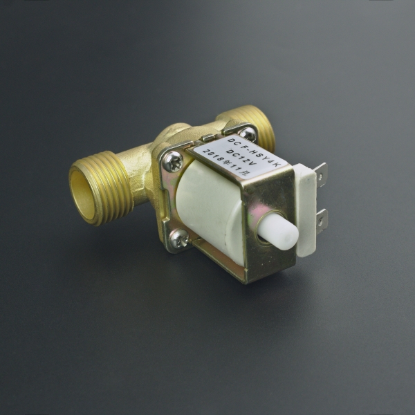 Electroválvula Metálica 12V 1/2'' HSY4K Con Presión Normalmente Abierta Genérico - 2 Electroválvula Metálica 12V 1/2'' HSY4K Con Presión Normalmente Abierta Genérico - 2