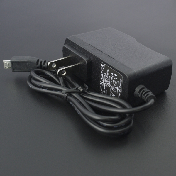 ADAPTADOR DE VOLTAJE 5V 2A CON CONECTOR MICRO USB TIPO B Genérico - 2