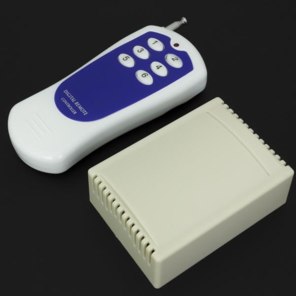 Módulo Relé 12V DC 6 canales con RF
