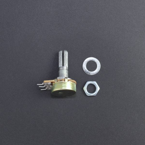 Potenciometro Lineal B 250 KOhm 20 mm Genérico - 4