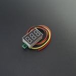 Mini Voltí­metro 7 SEG Rojo 4.8V~30V