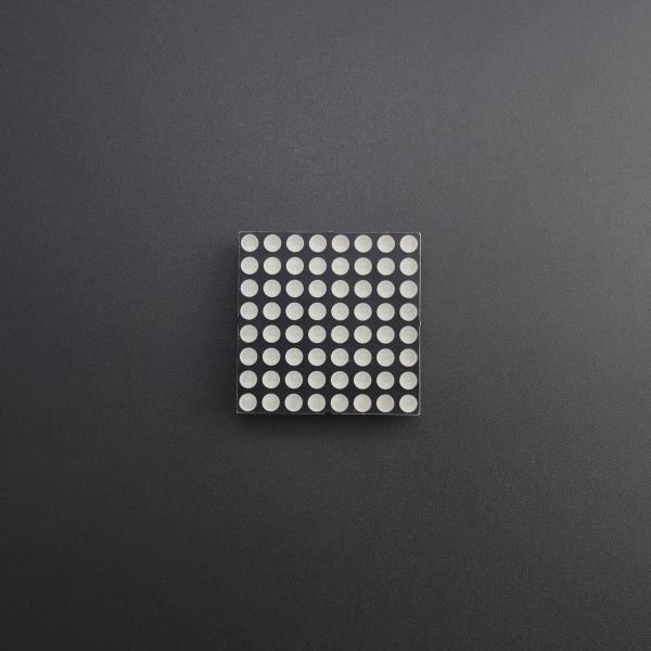 Matriz de LEDs 8x8 Catodo Común Roja 3.7 MM Genérico - 2