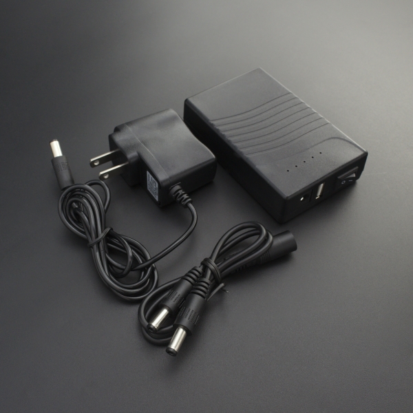Batería Power Bank De Litio Recargable 3000 mAh + Adaptador De Voltaje 12V Genérico - 3
