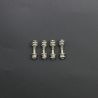 Tornillo Estrella Cabeza Redonda M4x8 Mm Con Arandela Genérico - 4
